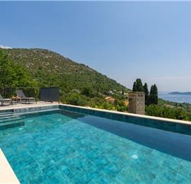 4 bedroom villa with pool in Dubrovnik region, sleeps 8 